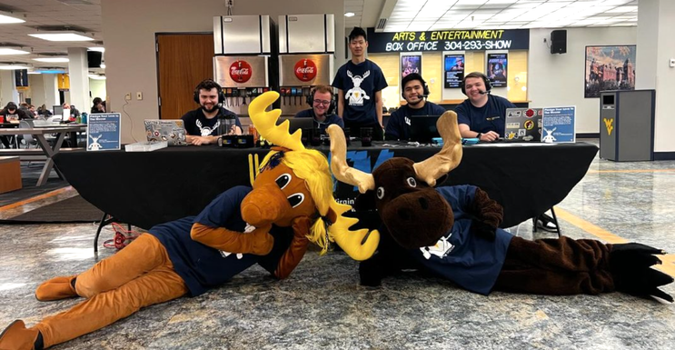 moose at event