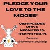 Pledge your love to the moose
